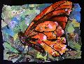 Butterfly, 20th Street art gallery collage eileen downes